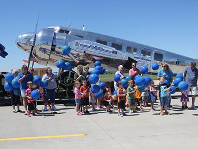 Muriel Arriving At Amelia Earhart Museum