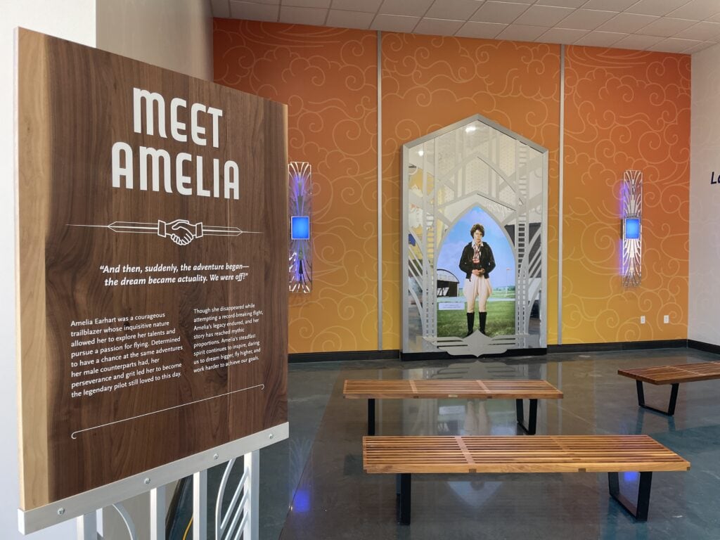 Picture of the Meet Amelia lobby.